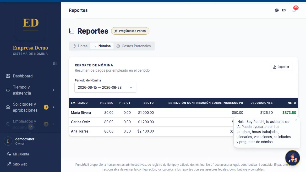 Reportes